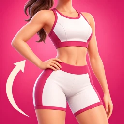 Ícone de Treino para Mulheres em Casa