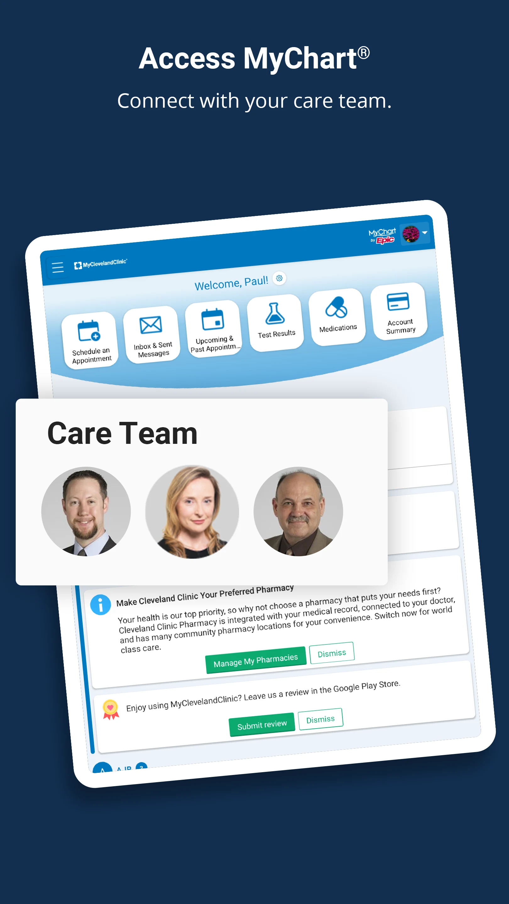 MyClevelandClinic® screenshot
