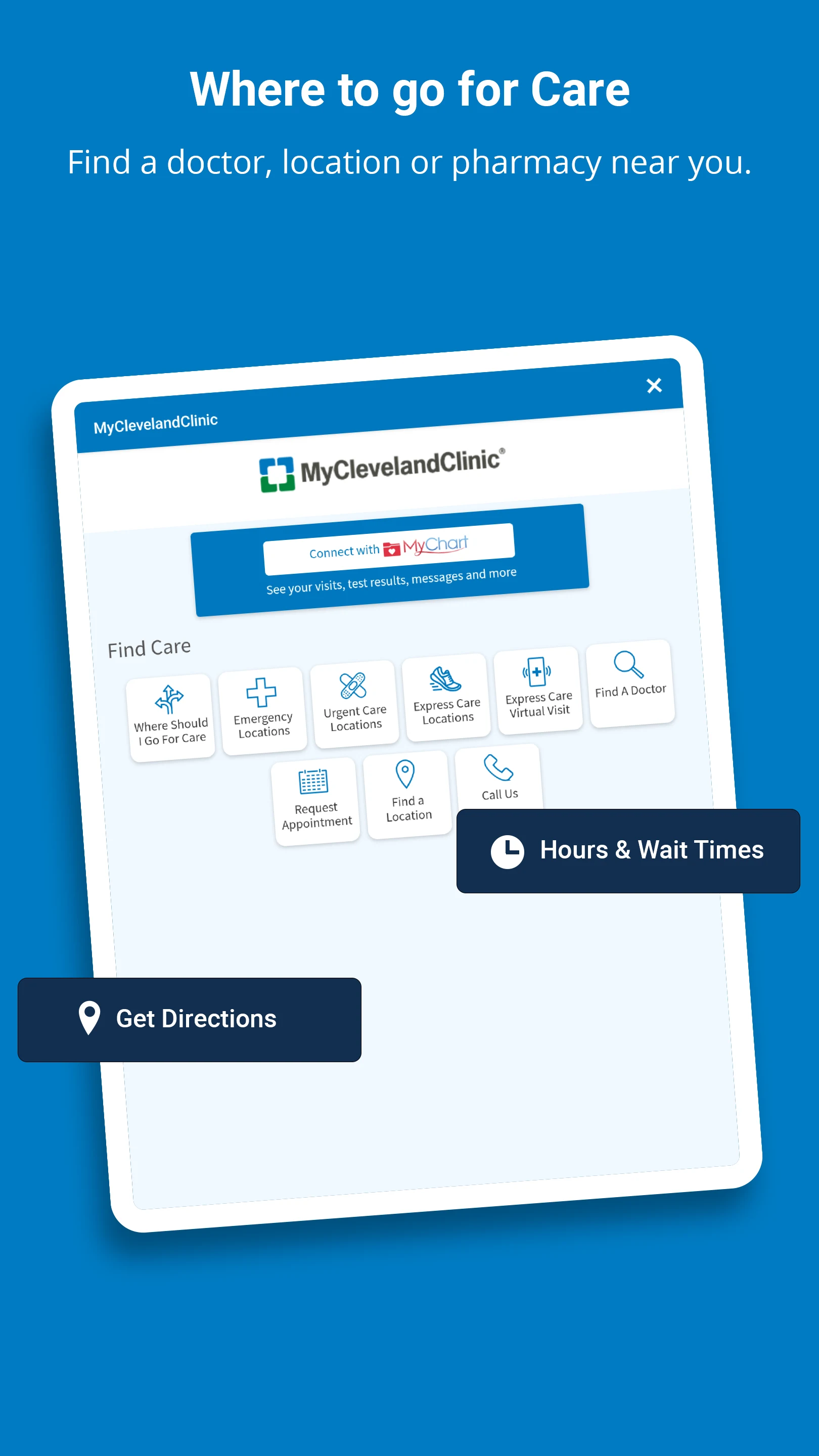 MyClevelandClinic® screenshot